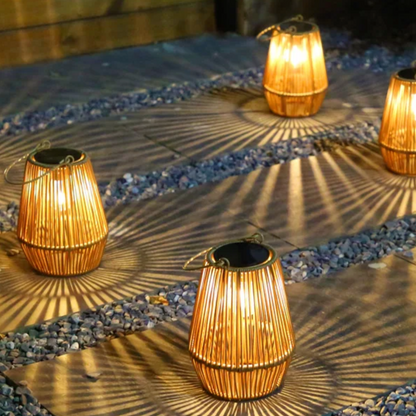 🎄 Christmas Sale 49% OFF 🎄 Kaliiqo™ Solar Radiant Rattan Glow Lantern